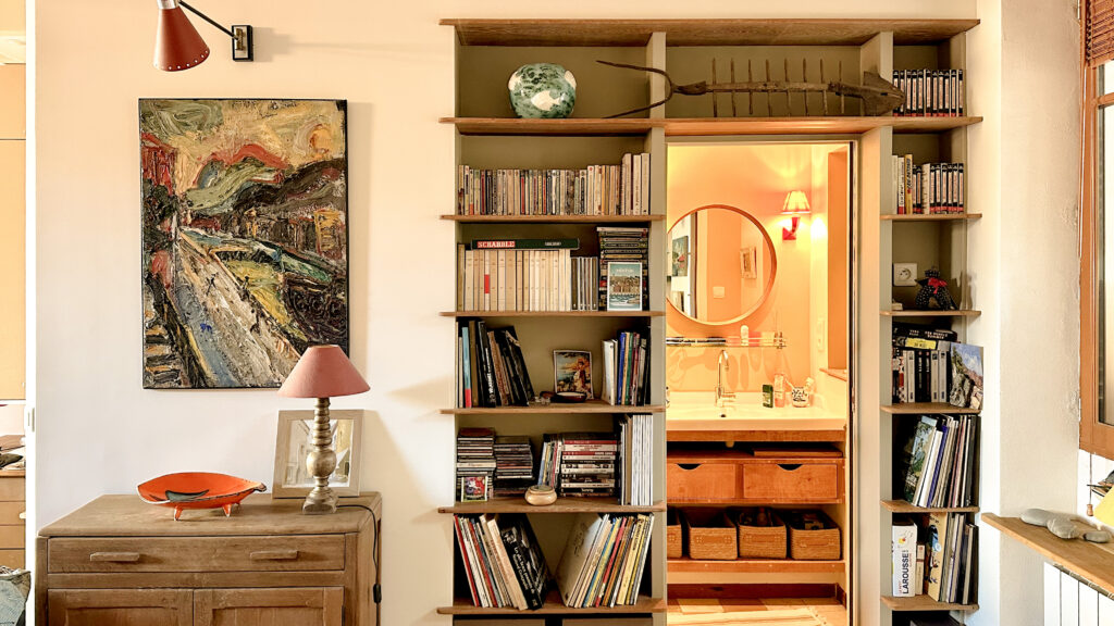 Mobilier sur mesure bois – projet Atelier du 108