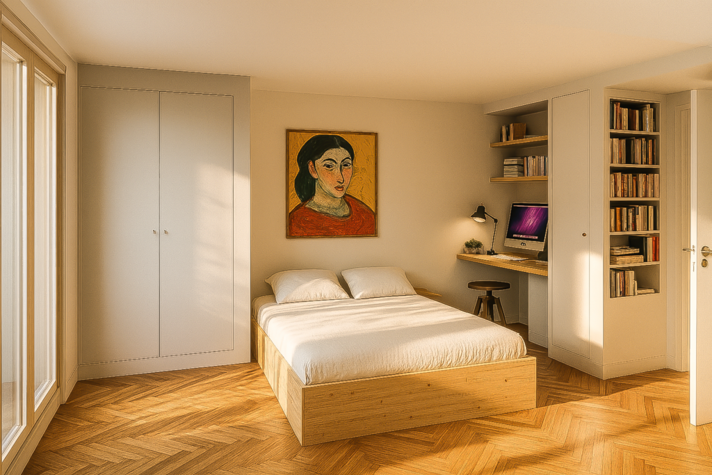 projection 3D - atelier du 108